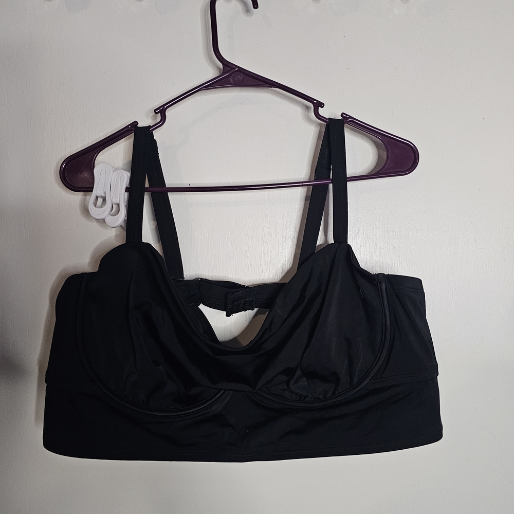 Torrid Black Bikini Top